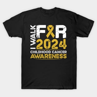 Childhood Cancer Awareness Walk 2024 T-Shirt